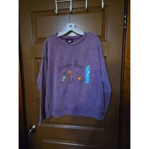 Feeling Festive Halloween Sweater 'Witches Brew' Size XL